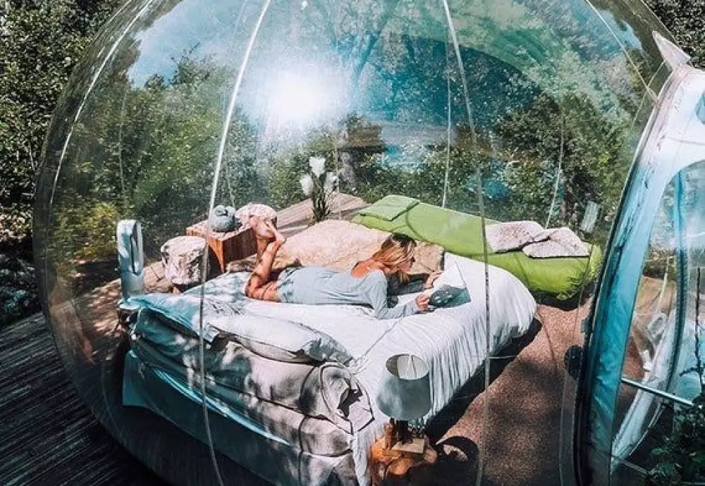 bubble tent pop up
